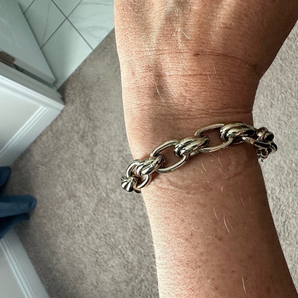 J. Crew Gold Link Bracelet